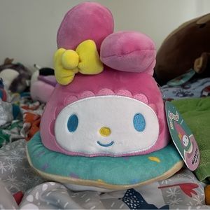 Original Squishmallows Sanrio Hello Kitty & Friends MY MELODY Plush Summer Float
